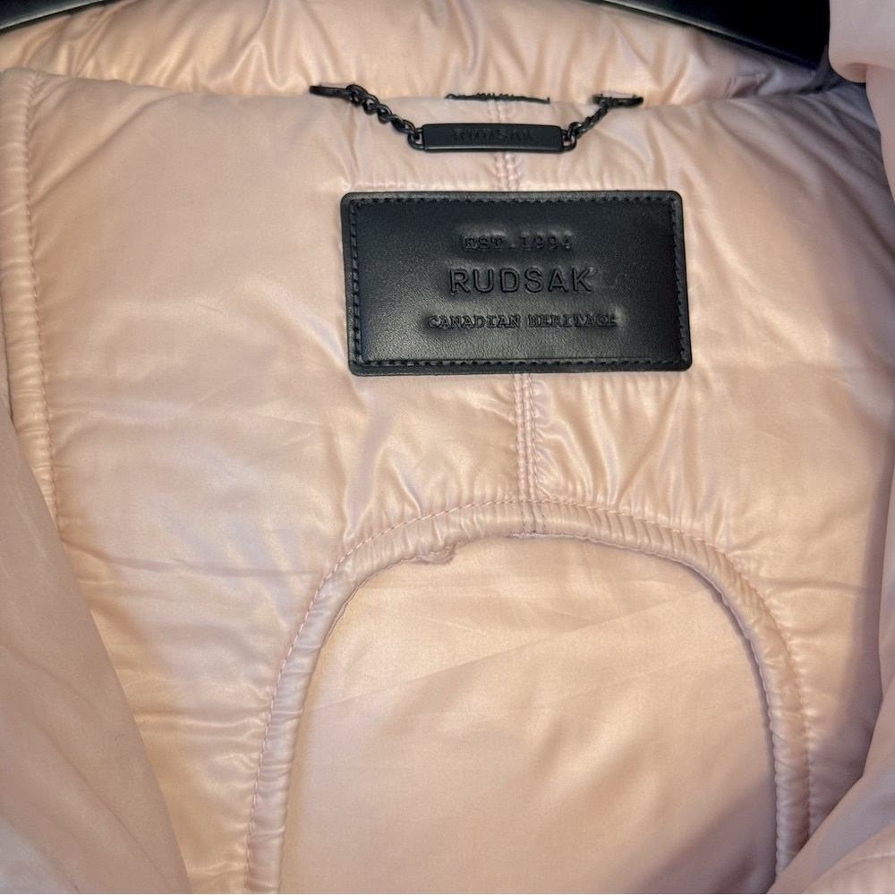 RUDSAK puffer coat in light pink size M super warm for cold weather - Picture 5 of 11